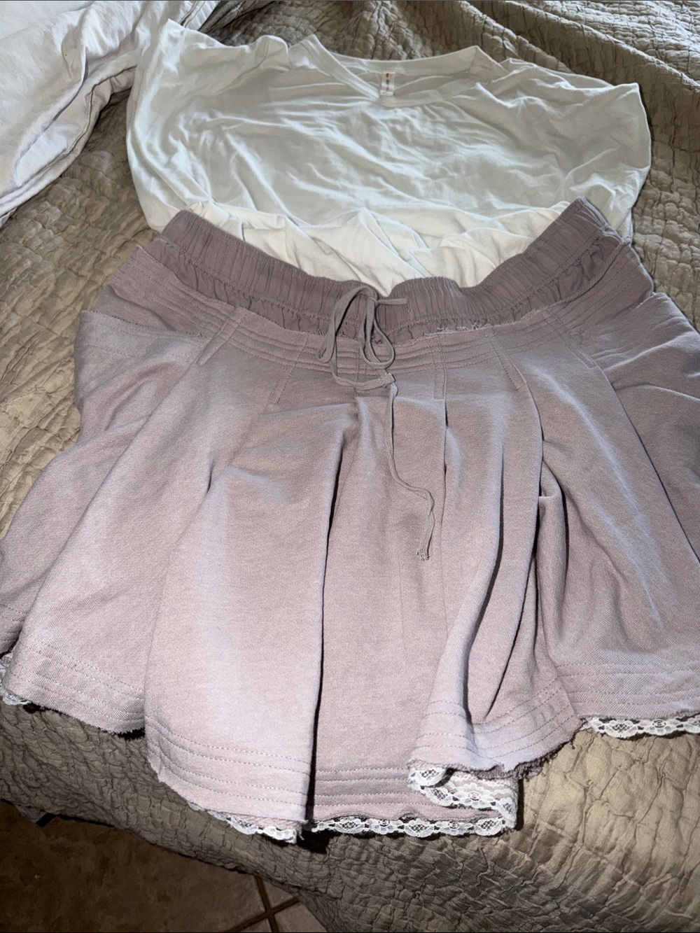 Daily Practice Anthropologie Women’s Lavender skirt with sleeveless top attached - Picture 4 of 16
